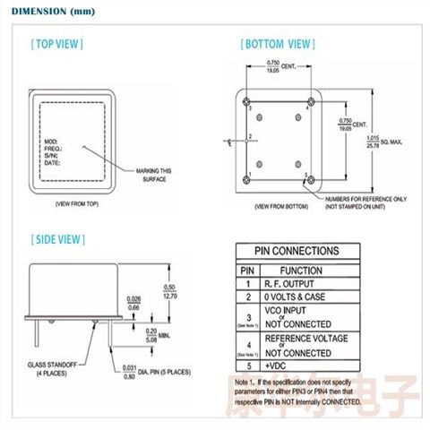 NA-100M-6822,低噪声晶振,OCXO振荡器,正弦波输出晶振,NA-100M-6800晶振,泰艺振荡器