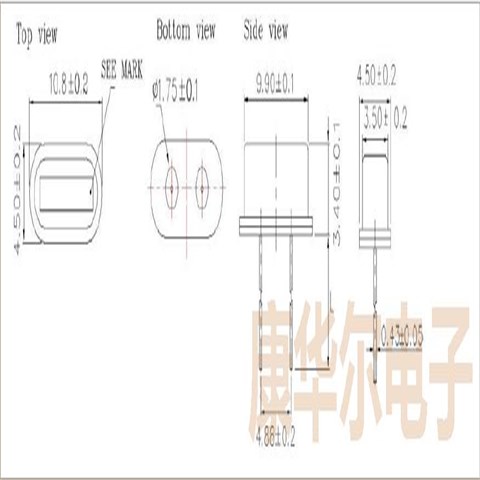 XIHEELAANF-11.059200,泰艺插件晶振,HC-49/US晶体,XI无源晶振,石英晶体谐振器