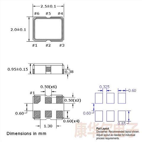 PE3320JEV-155.52MDK,进口PE33J晶振,普锐特有源晶振,PECL差分输出晶振