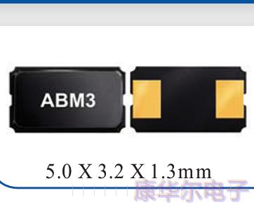 ABM3-25.000MHZ-B2-T,无线应用晶振,ABM3晶体,5032贴片晶振,艾博康无源晶振