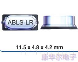 ABLS-LR-25.000MHZ-D2Y-T,HC-49/US晶振,Abracon贴片晶振,ABLS-LR晶体